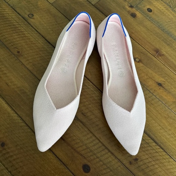 Rothy’s The Point in Retired Petal Pink Women’s Size 10.5 - Picture 2 of 12